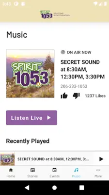 SPIRIT 105.3 android App screenshot 14