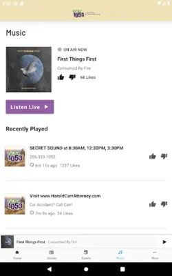 SPIRIT 105.3 android App screenshot 8